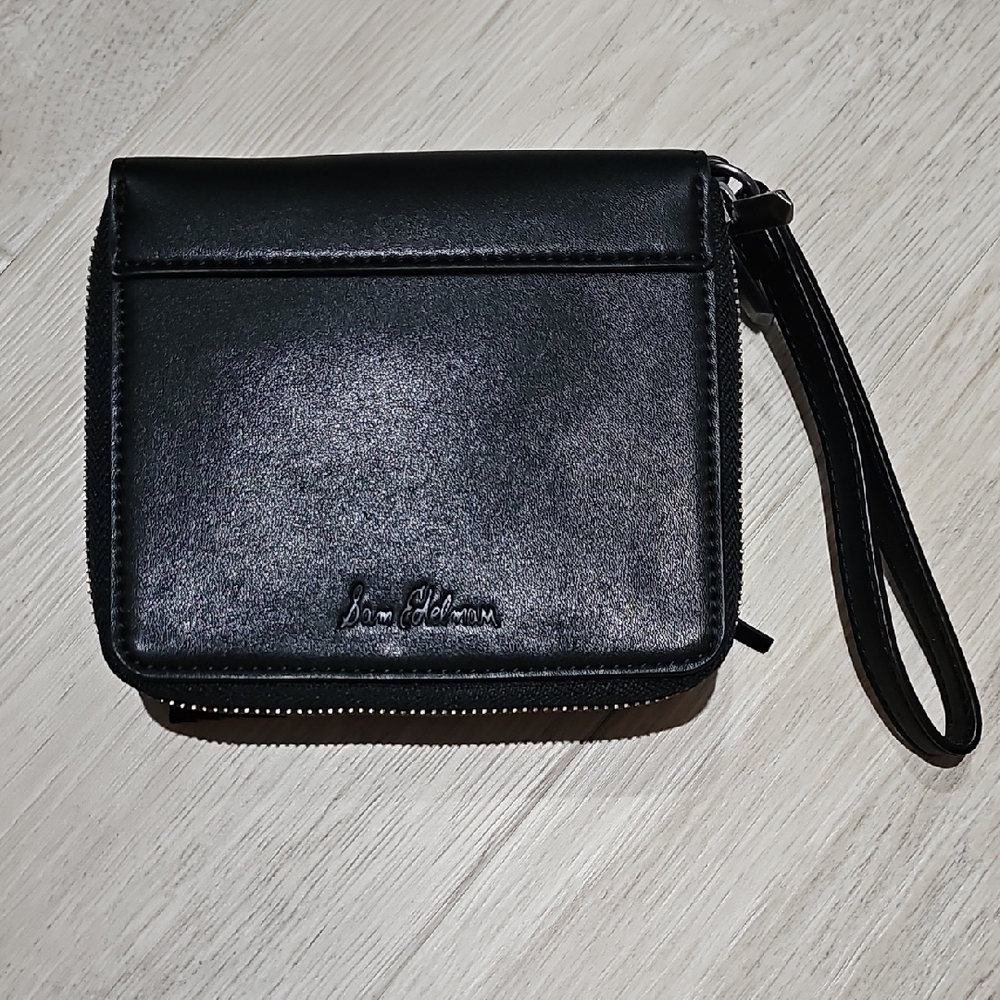 Sam Edelman Black Leather Wallet